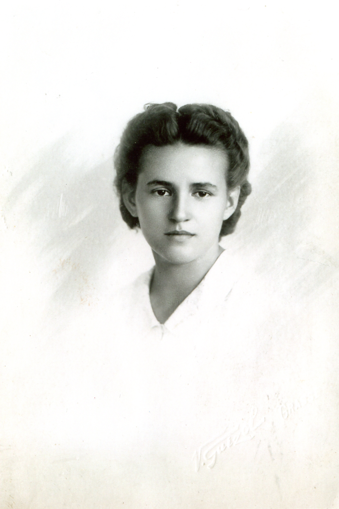 Portrait de Geneviève FERMIER en 1936