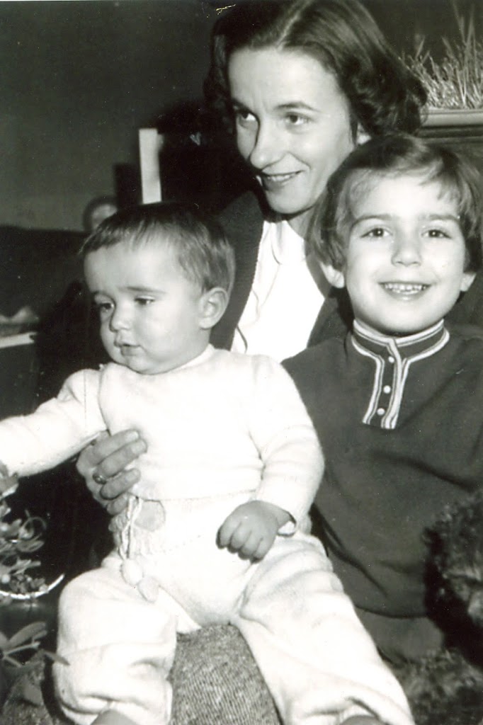 Marcelle FERMIER et ses enfants
