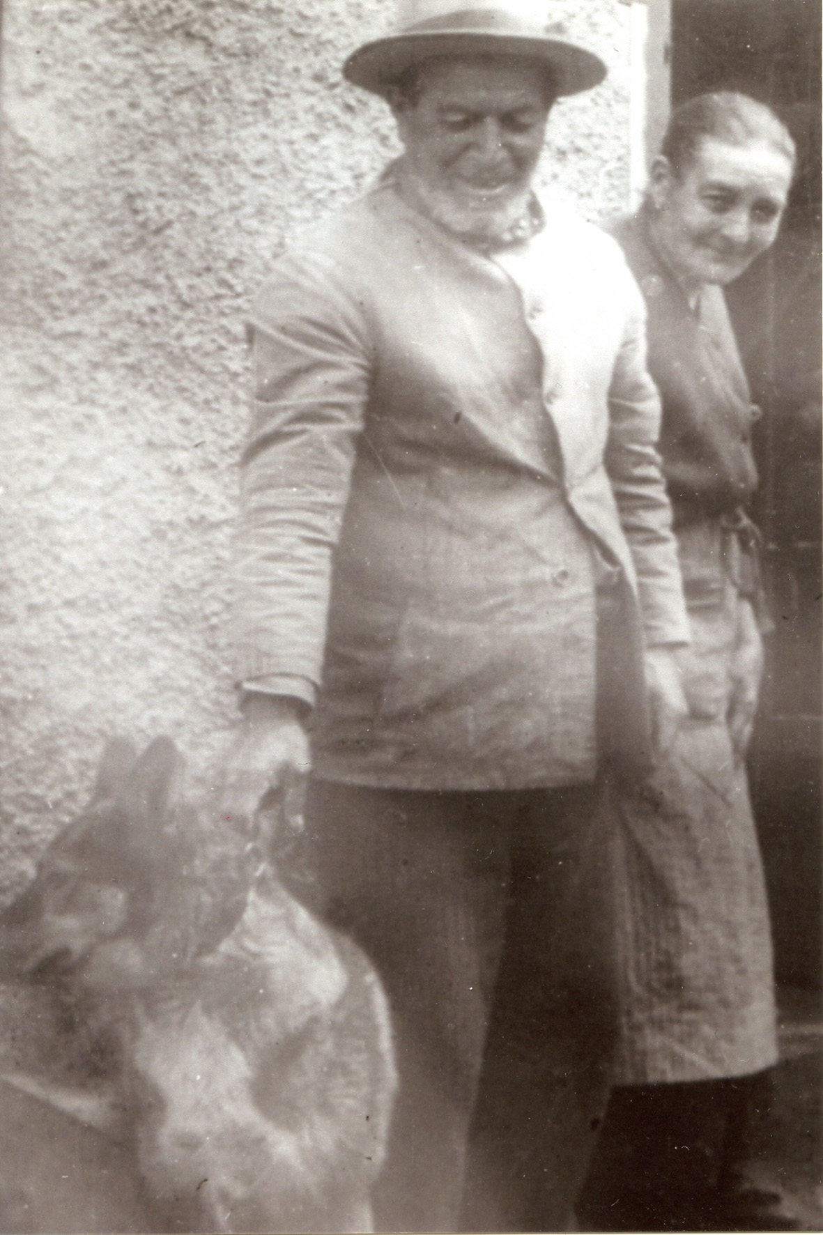 Pierre PEYRANI  et sa femme