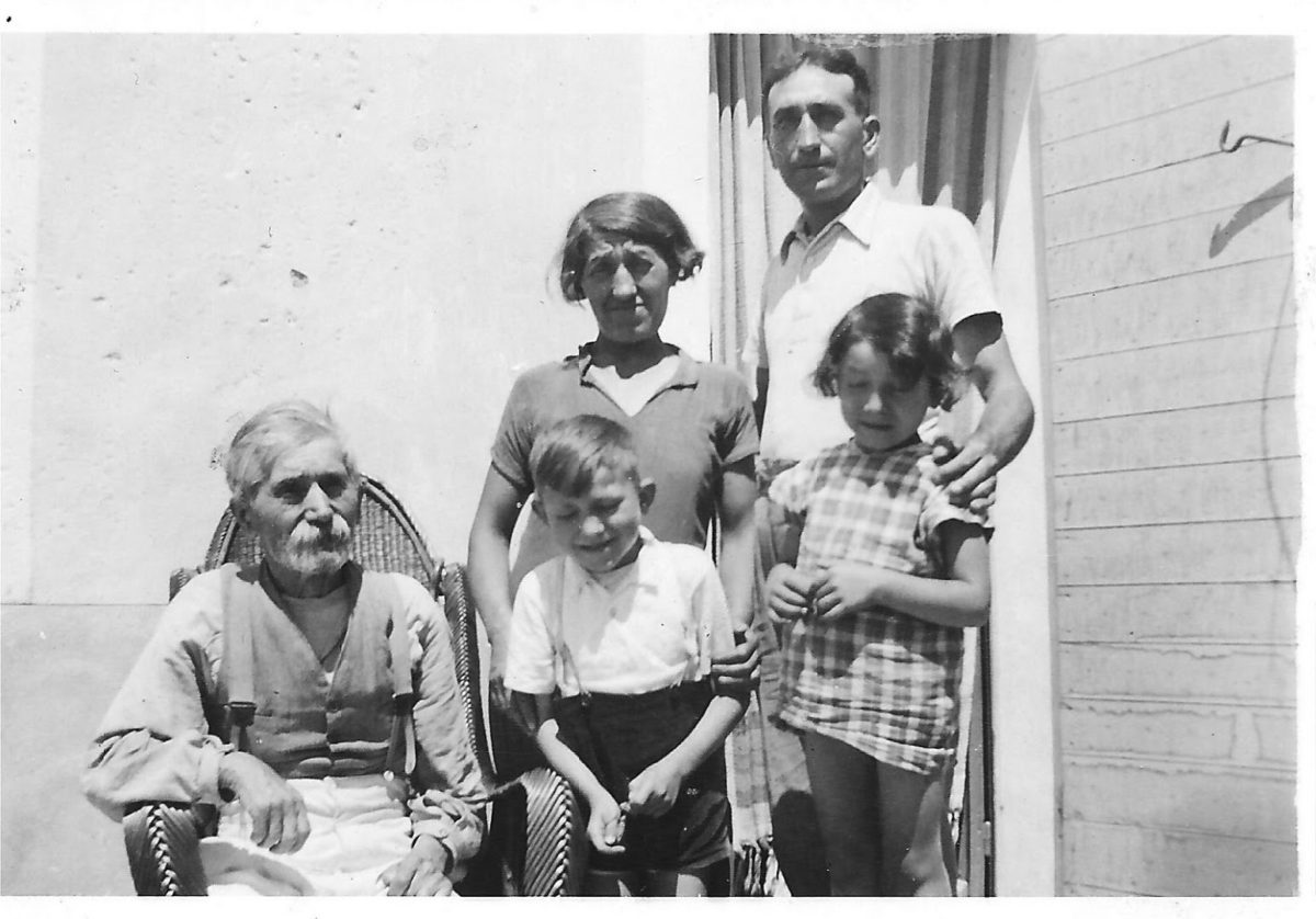 Famille AUNE en 1933