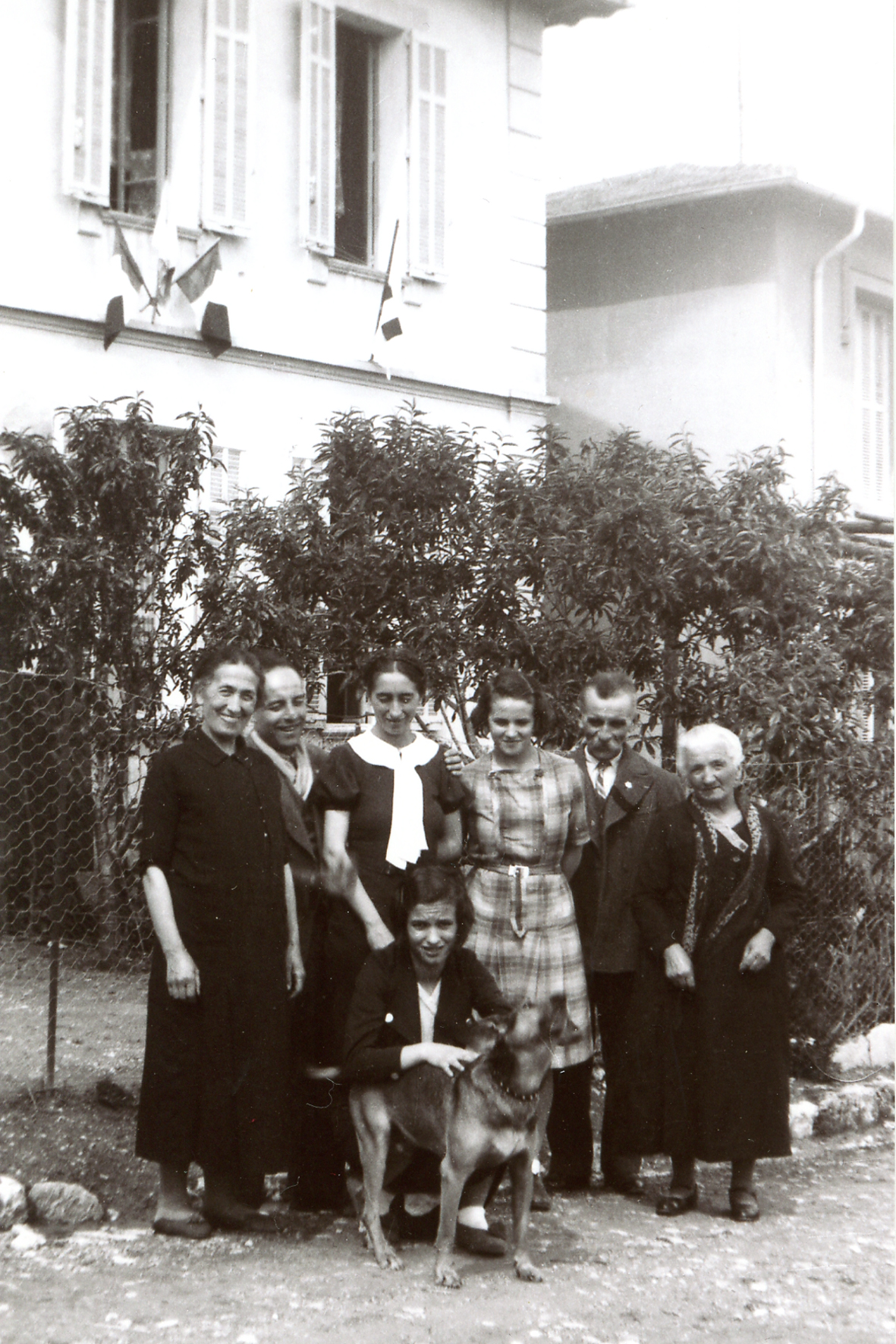 Familles FERMIER, AUNE et PEYRANI à Grasse en 1936