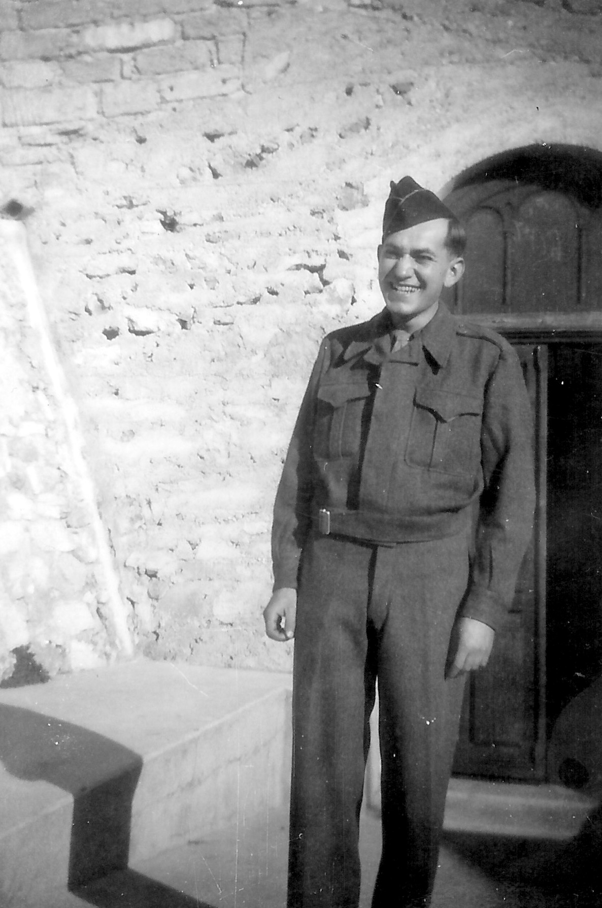 Alexis AUNE en tenue de soldat