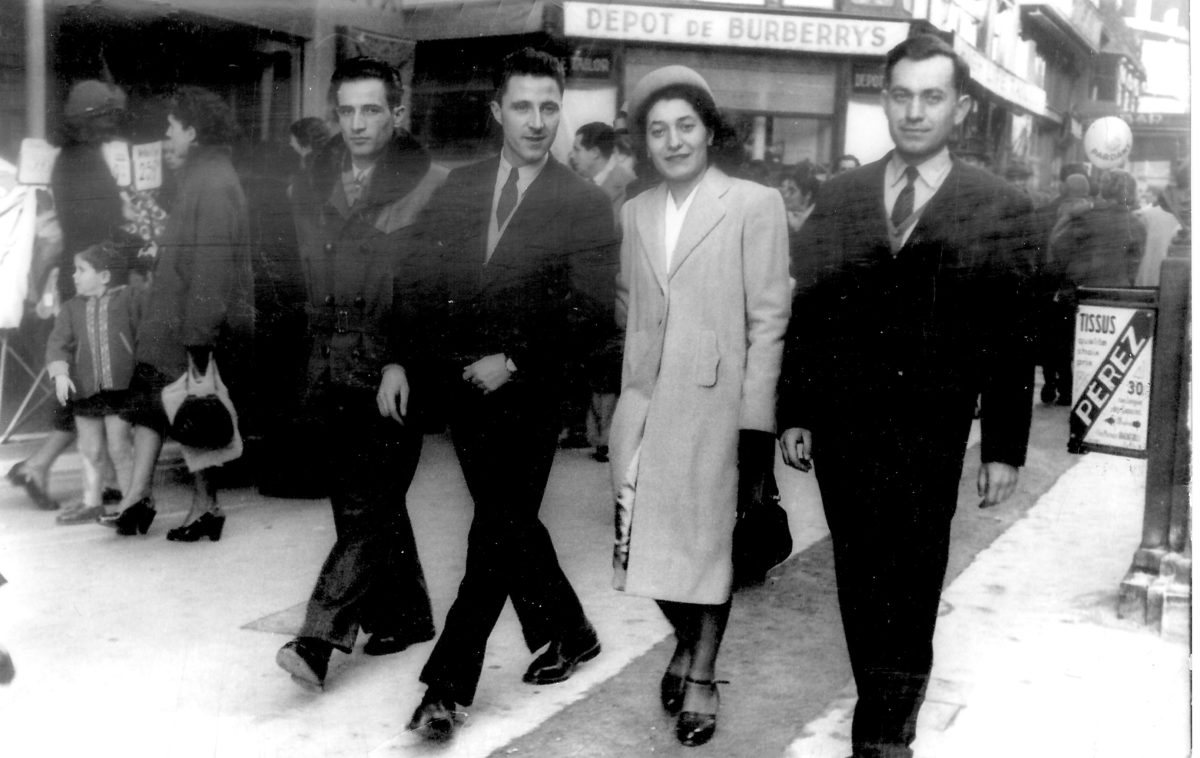 Alexis, Lucienne AUNE et Francis BRET