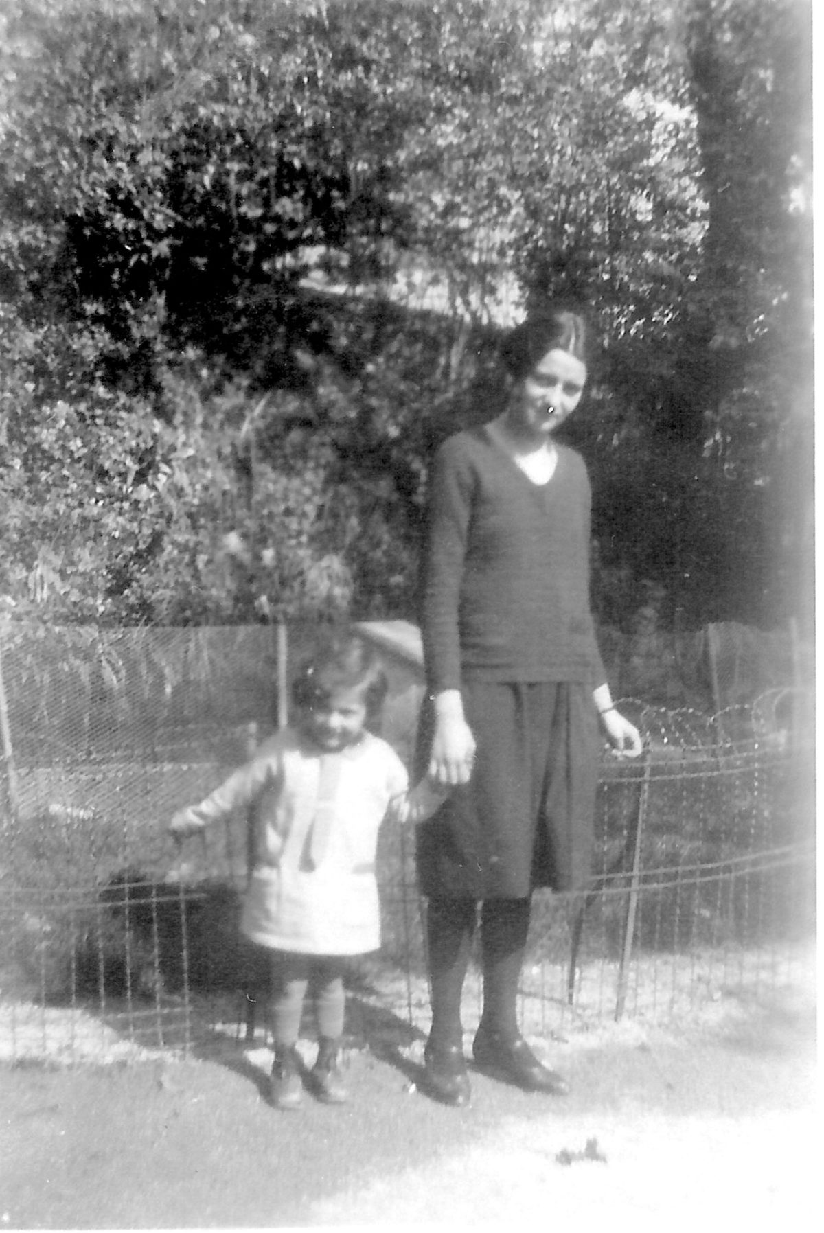 Malou et sa sœur Christiane