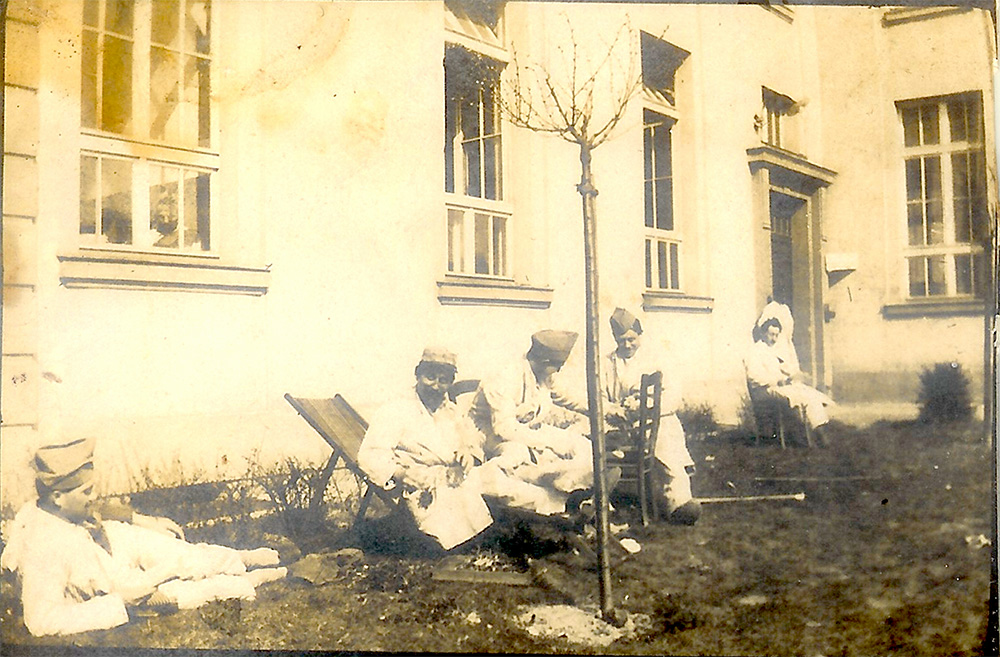Lucien TERRASSE à l&rsquo;hôpital Plantaire en 1918