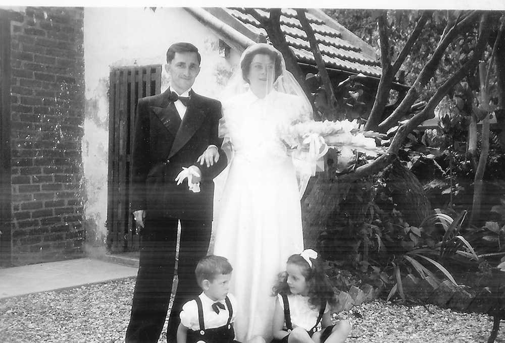 Mariage de Jaqueline TERRASSE et Jean-Pierre ROUDIER
