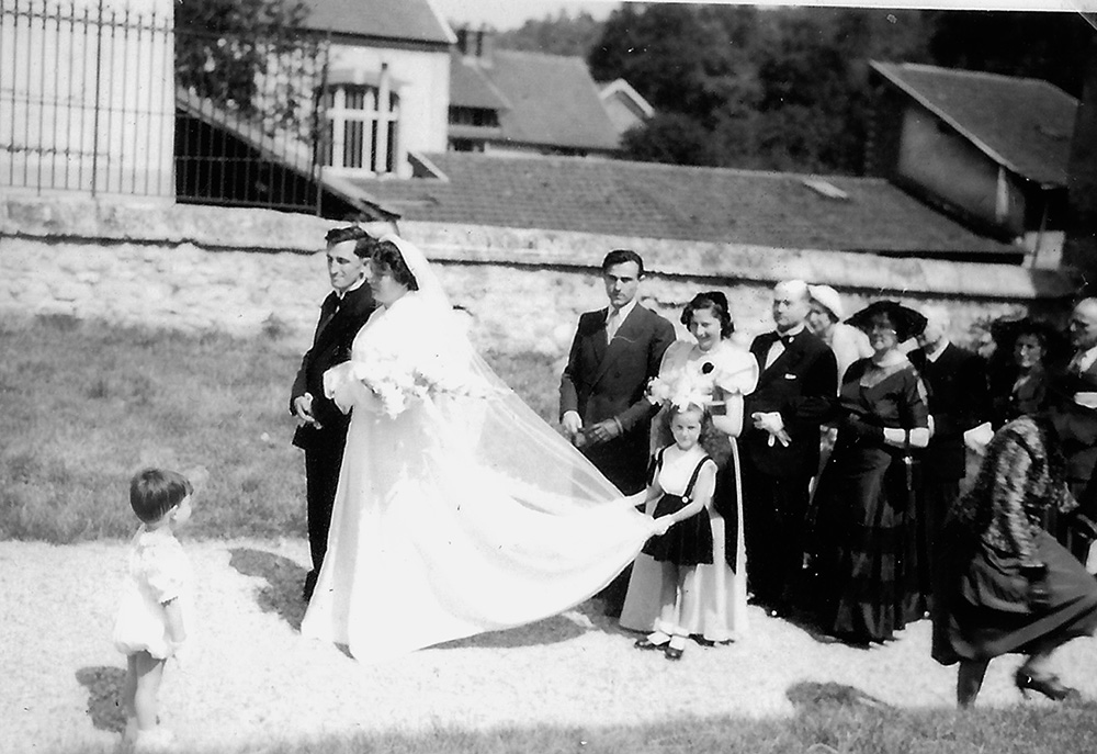 Mariage de Jaqueline TERRASSE et Jean-Pierre ROUDIER