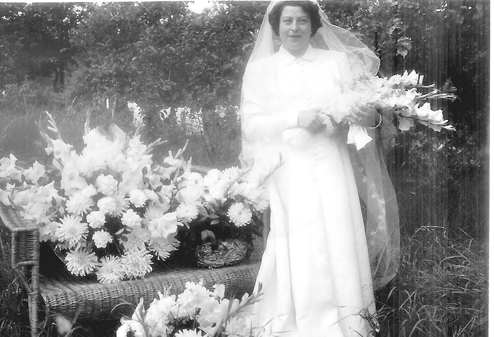 Jacqueline TERRASSE à son mariage
