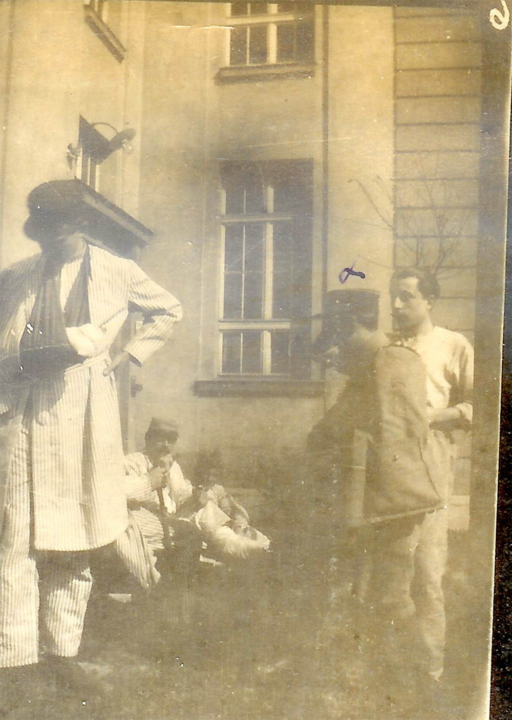 Lucien TERRASSE à l&rsquo;hôpital Plantaire en 1918