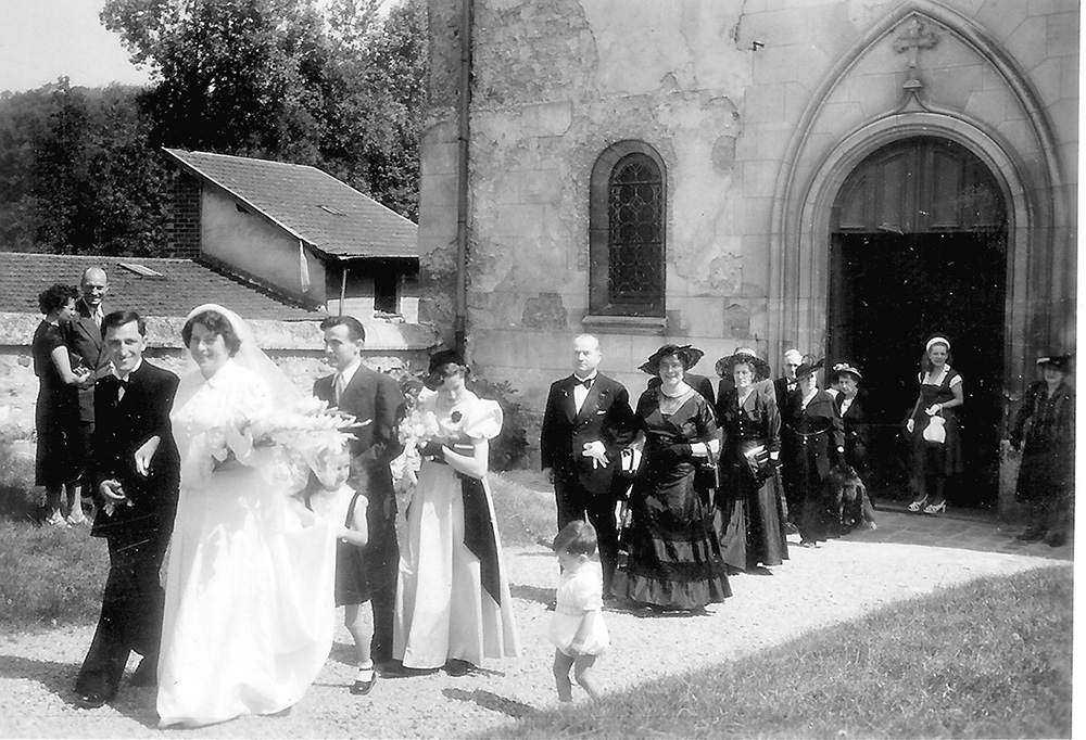 Mariage de Jacqueline TERRASSE et Jean-Pierre ROUDIER