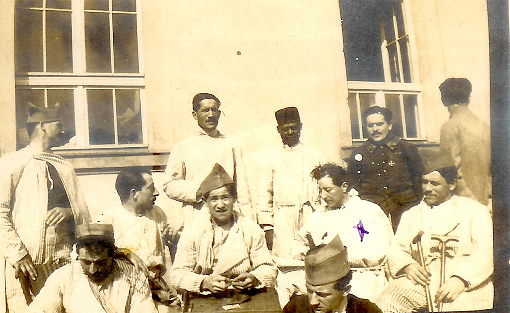 Lucien TERRASSE à l&rsquo;hôpital Plantaire en 1918