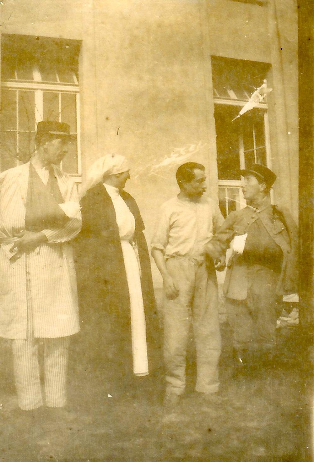 Lucien TERRASSE à l&rsquo;hôpital Plantaire en 1918