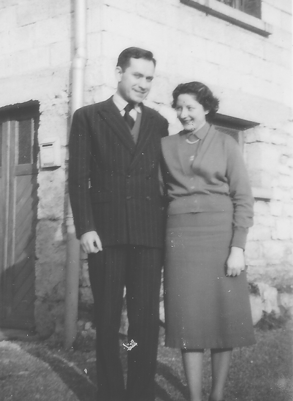 Alexis AUNE et Paulette TERRASSE à Besançon