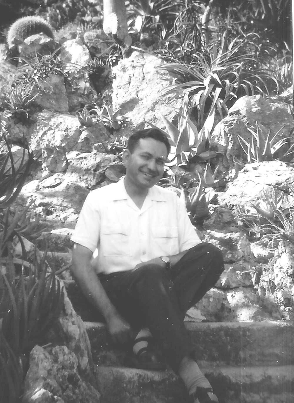 Alexis AUNE à Monaco (juillet 1957)