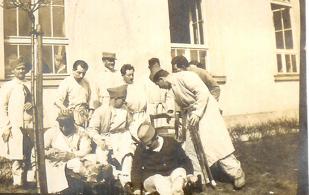 Lucien TERRASSE à l&rsquo;hôpital Plantaire en 1918