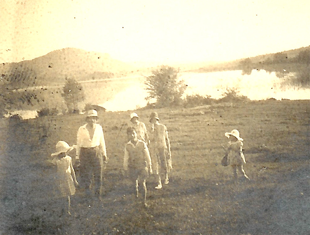 Lac de Boulière (Jura) en 1930