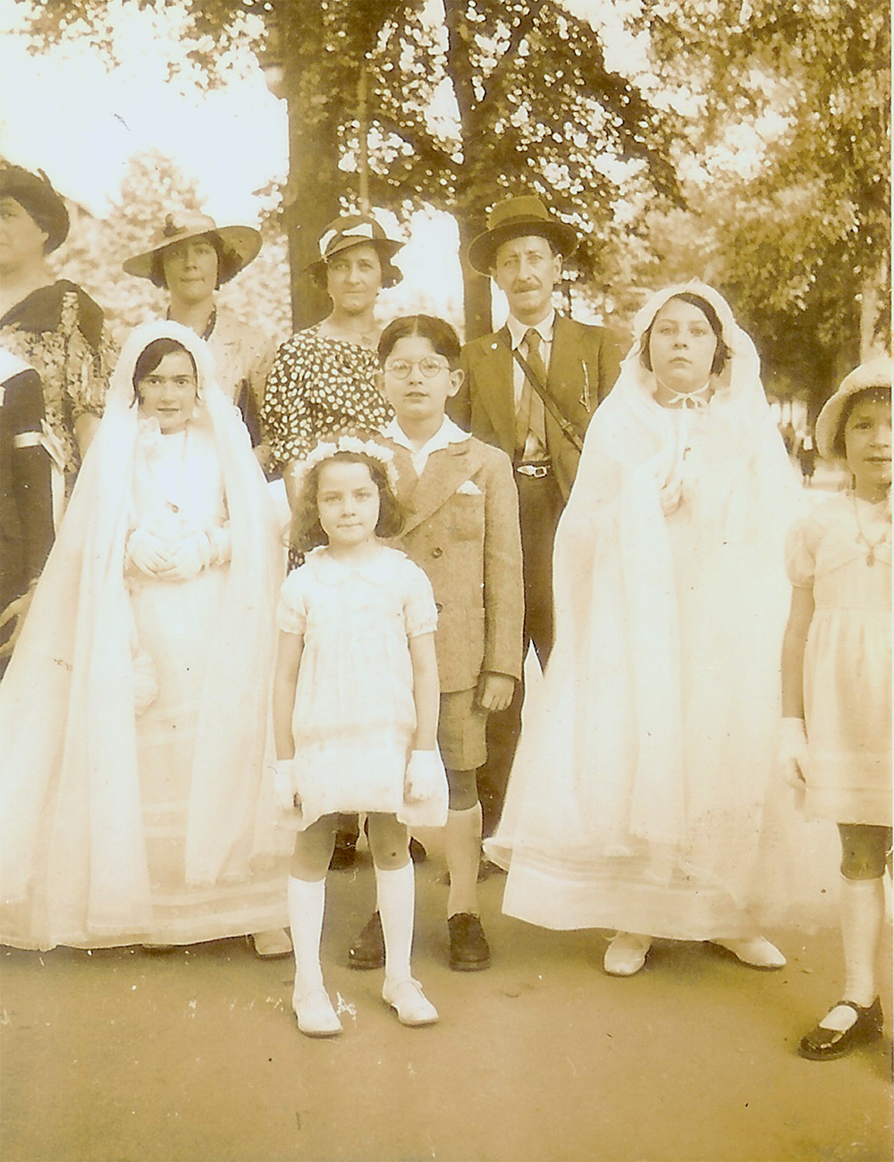 1ère communion de Jacqueline TERRASSE