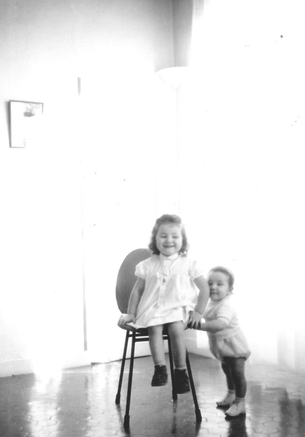 Laurence (3 ans) et Thierry (1 an) AUNE