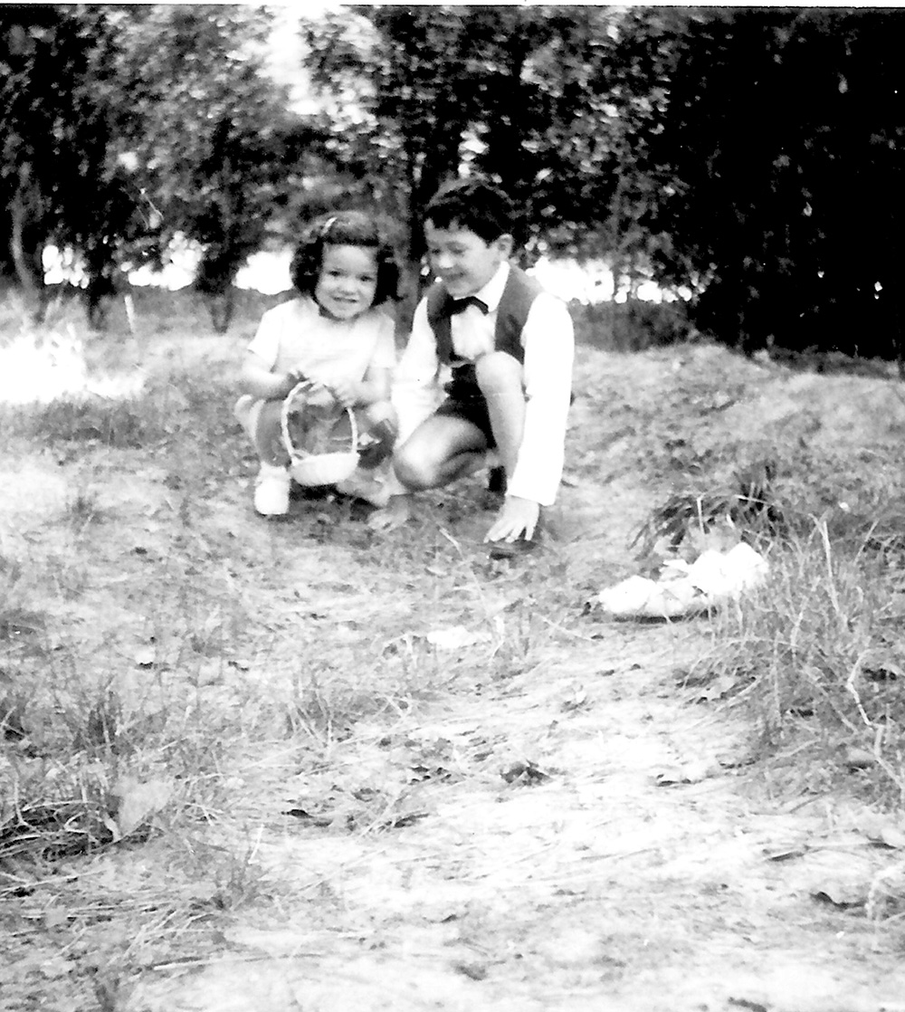 Isabelle et Thierry AUNE au parc Borelly