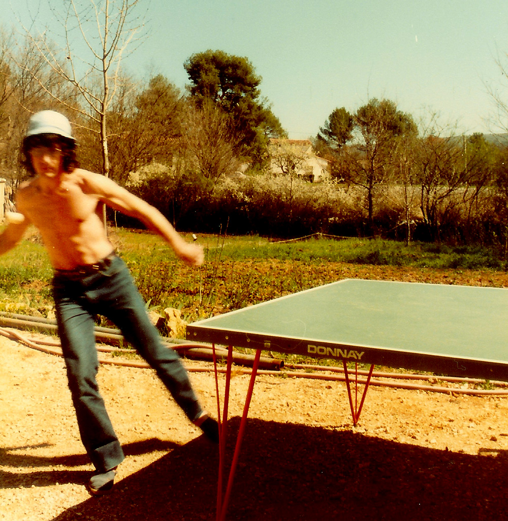 Thierry AUNE au ping pong