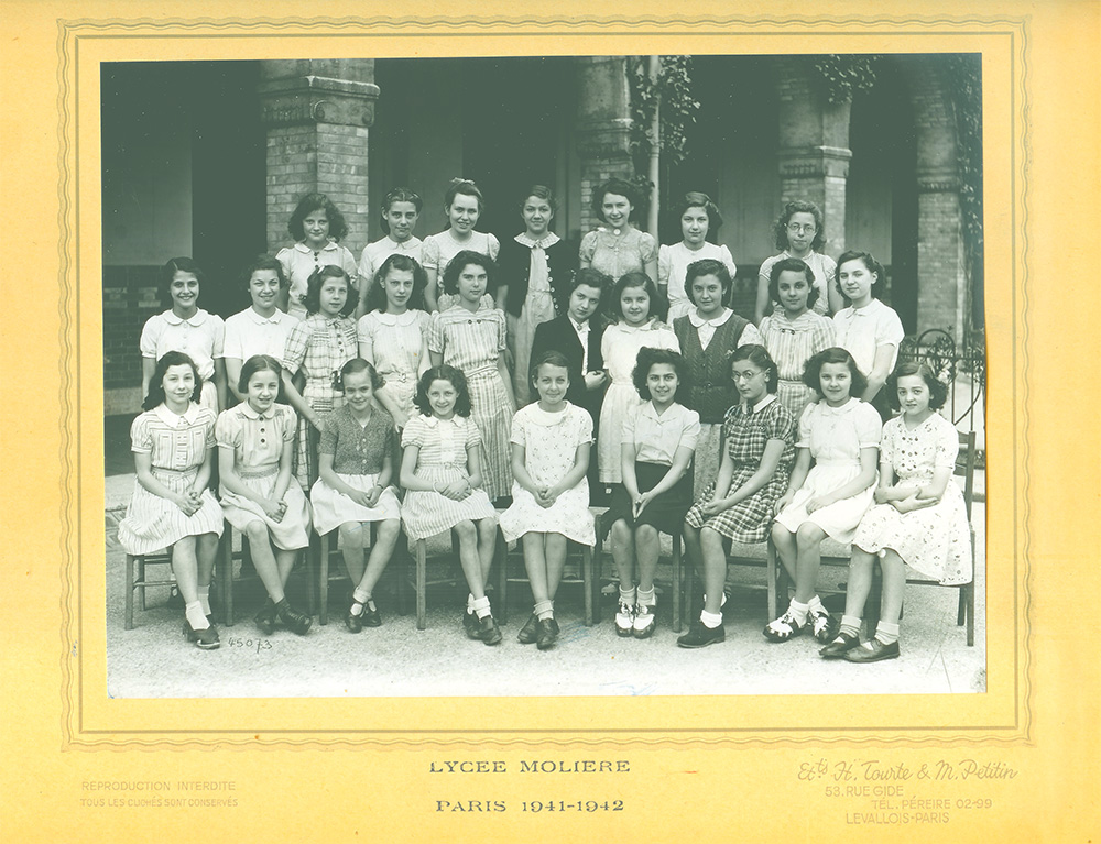 Classe de 5ème AI du lycée Molière 1942