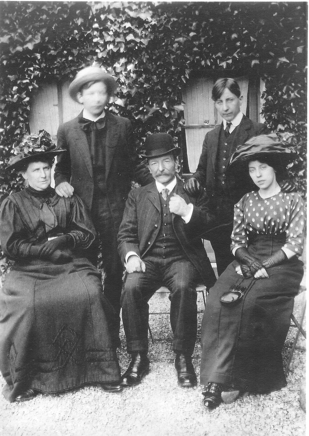 famille TERRASSE en 1909