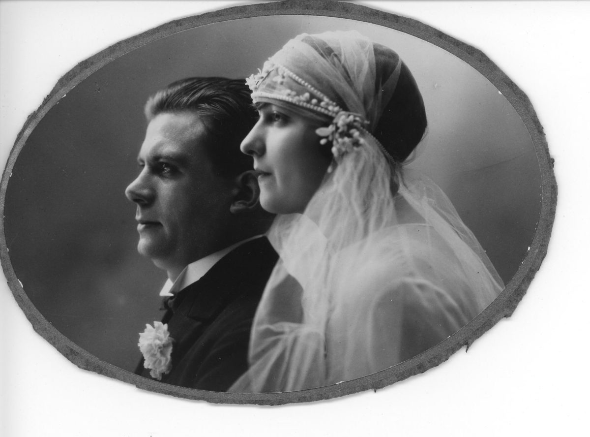 Lucienne CORBY et son mari Paul DENYS