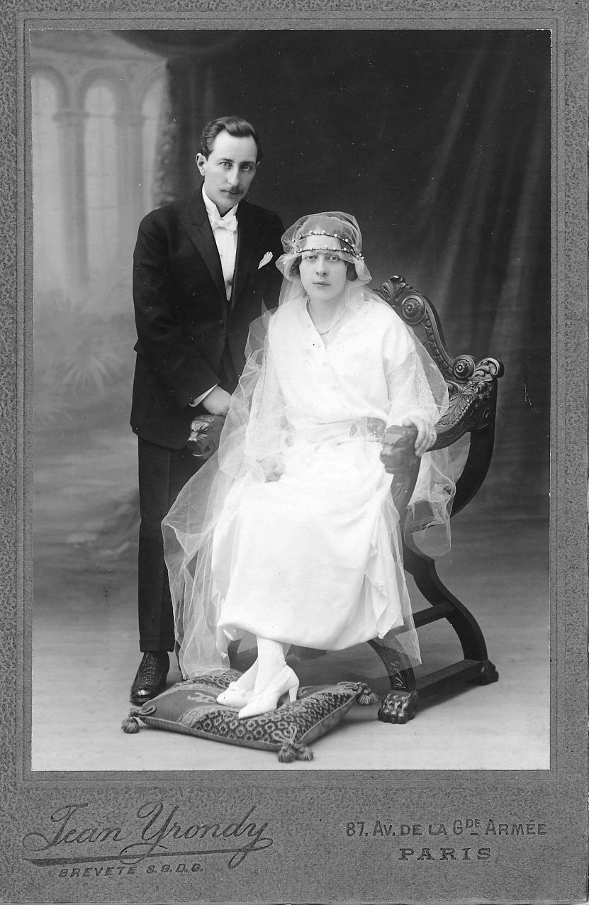 Mariage de Lucien TERRASSE et Rolande CORBY
