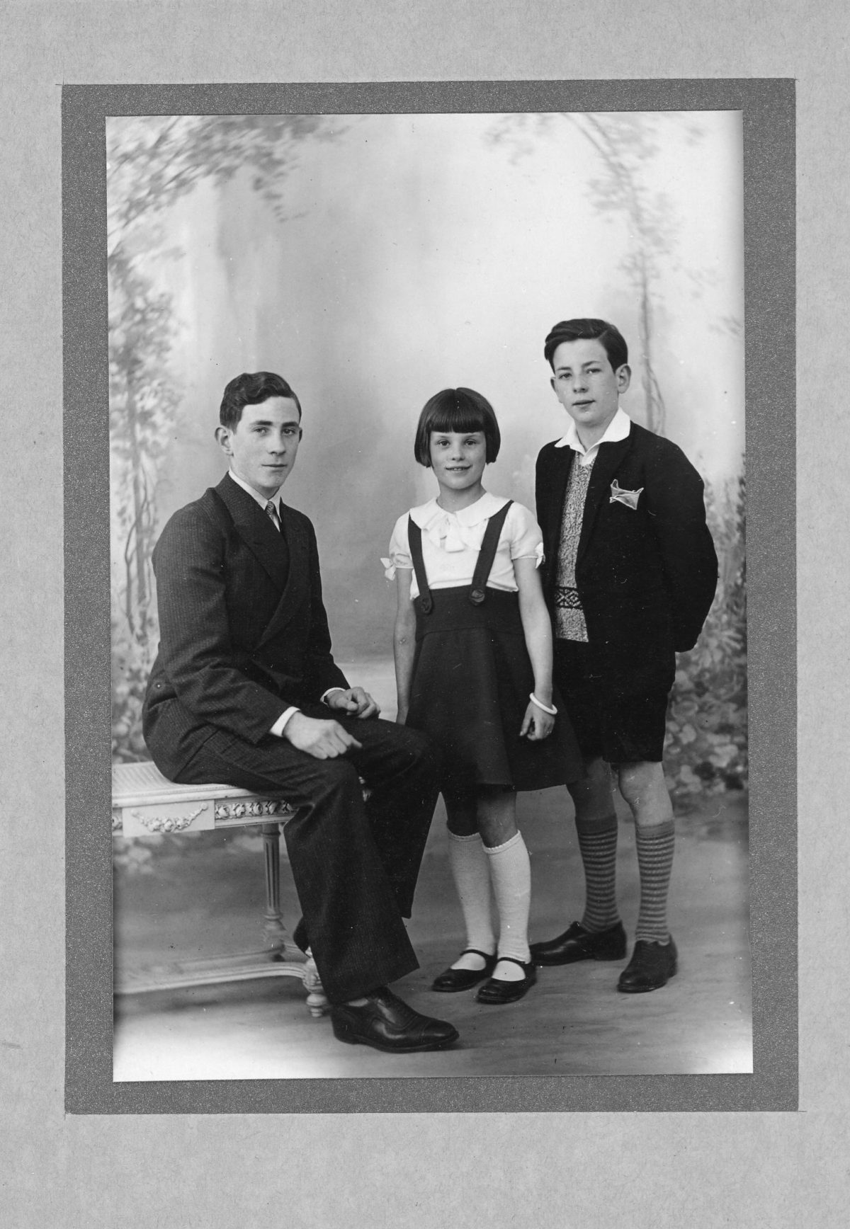 Les enfants TERRASSE vers 1930