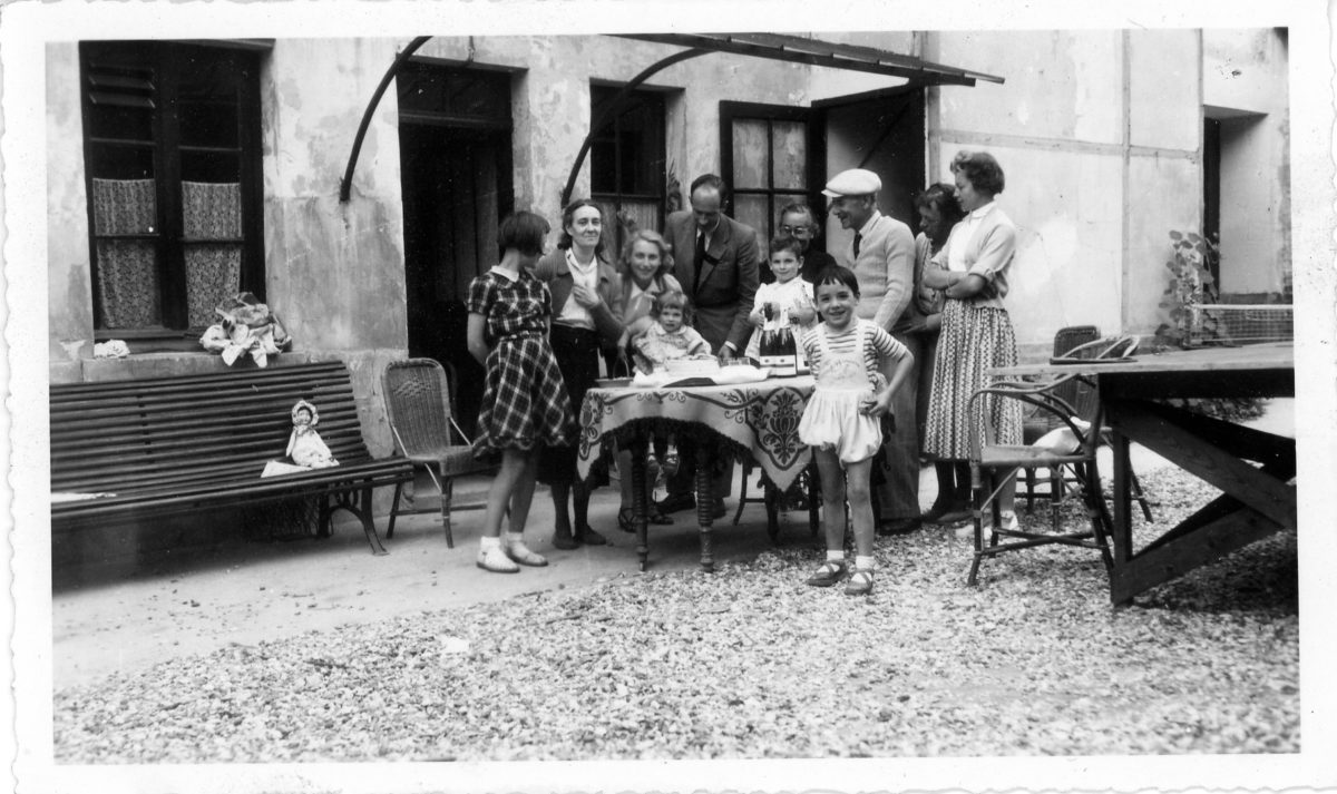 La famille TERRASSE en visite à VIARMES